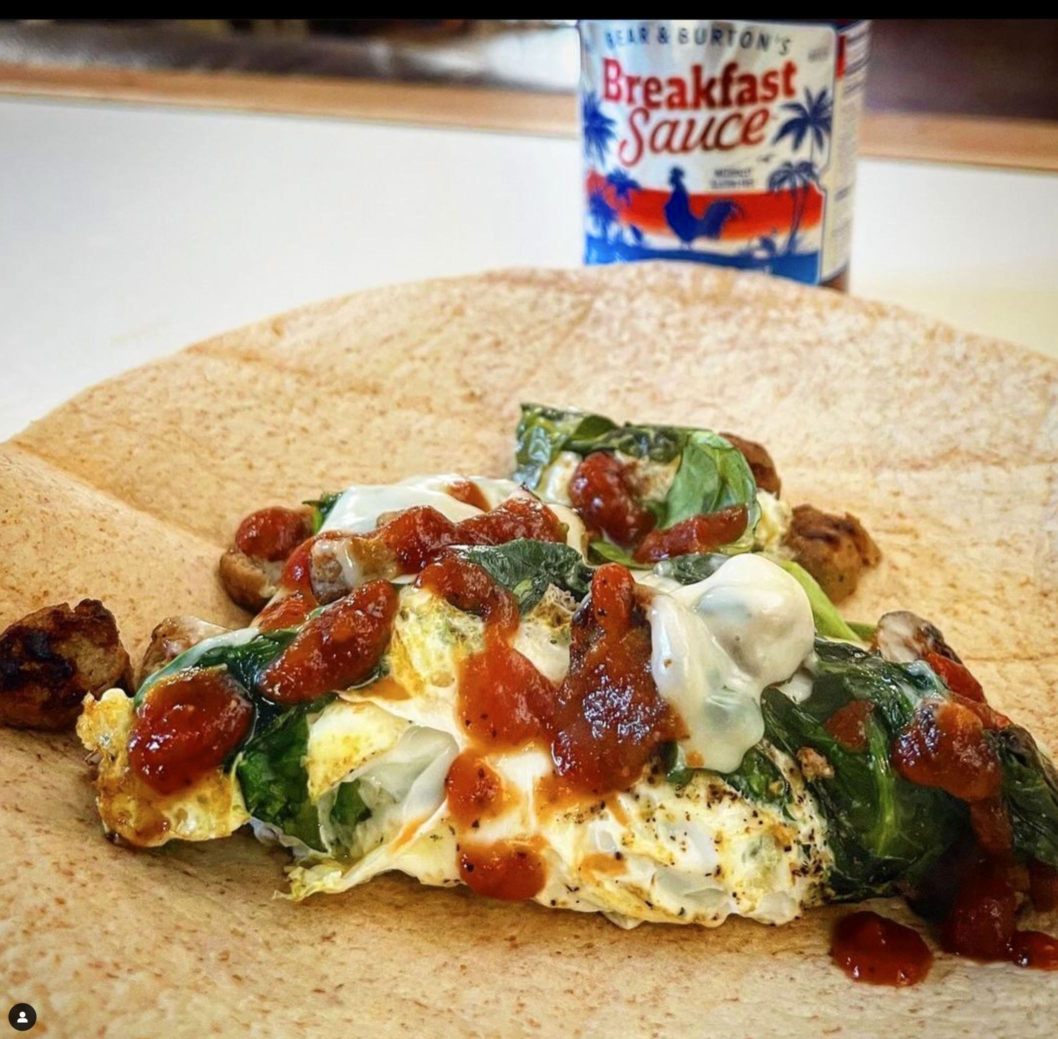(6 pack) Bear & Burton's Breakfast Sauce 12oz Bottle