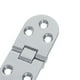 thumbnail image 2 of Bisagra De La Puerta Placa de reparación de semicírculo de bisagra de agujero de tornillo plegable de 180 grados (plata) Wdftyju Libre de BPA, 2 of 3