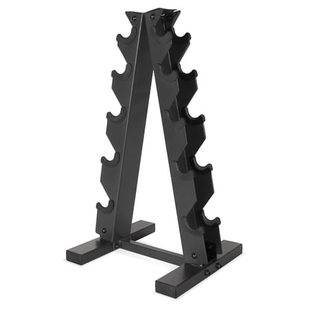 Fuel Pureformance by CAP A-Frame Dumbbell Rack, Black (Store 5 Pairs)
