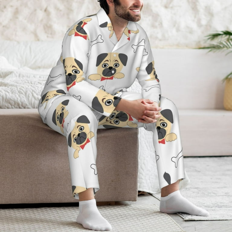 Mens pajama set funny shop