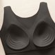 thumbnail image 5 of Ropa interior térmica para mujer, de poliéster, con cuello redondo, almohadilla para el pecho, cálida y calefactora., 5 of 7