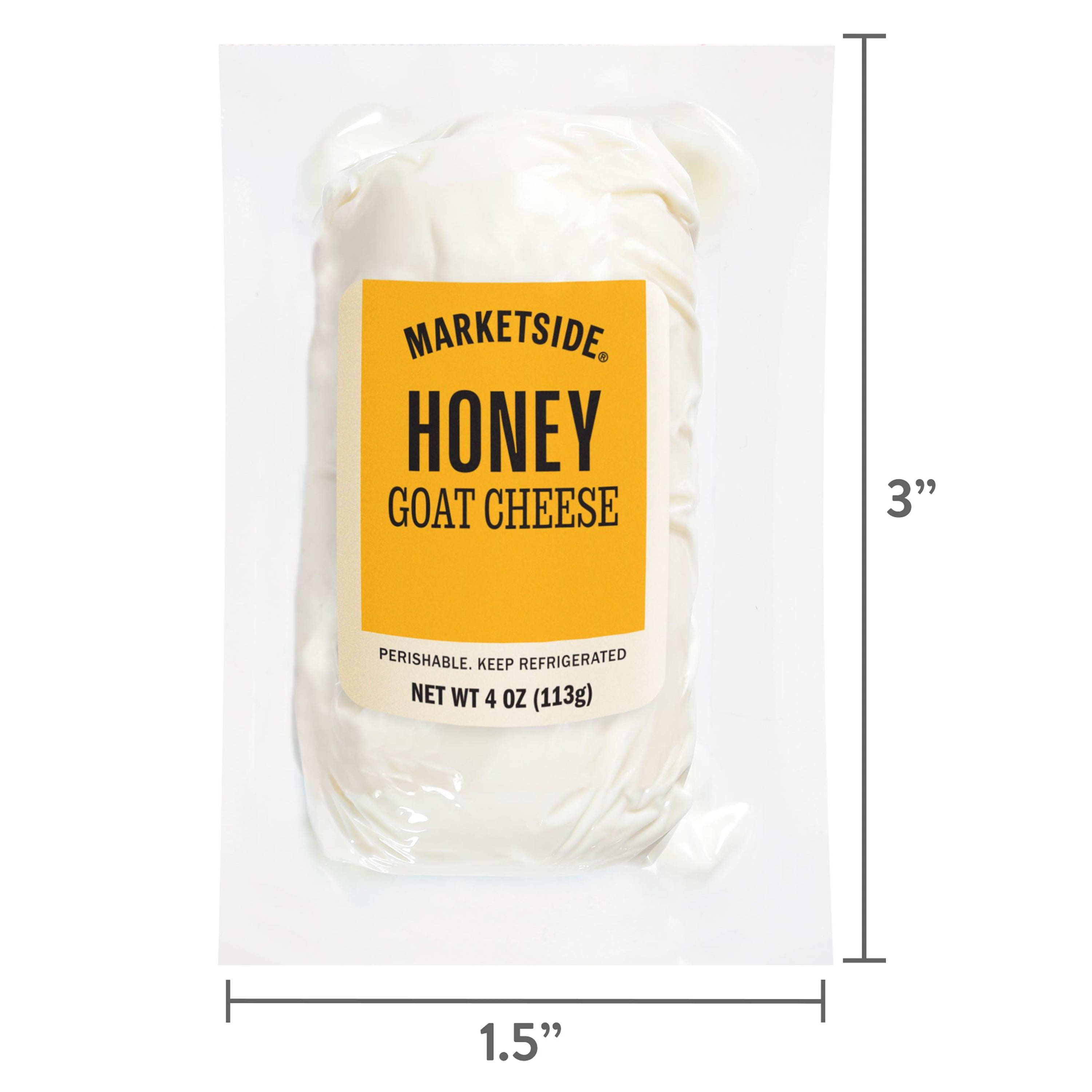 Marketside Honey Goat Cheese Log, 4 oz