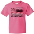 thumbnail image 3 of Inktastic Aplastic Anemia Awareness Red and White Ribbons and Flag Youth T-Shirt, 3 of 5