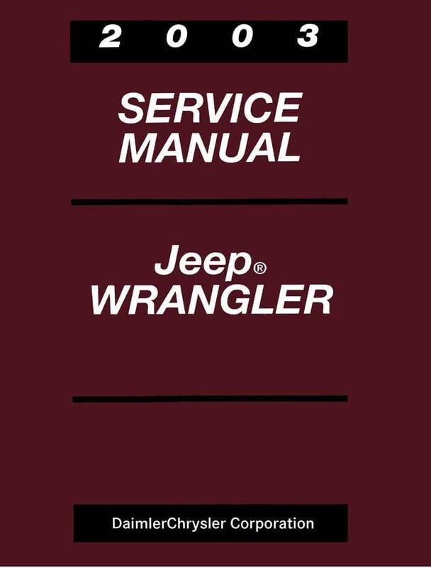 Bishko OEM Maintenance Owner's Manual Bound for Jeep Wrangler 1994 
