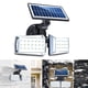 thumbnail image 1 of Luz De Pared Led Solar Microondas Luz De Inducción Del Cuerpo Humano Doble Cabezal Giratorio Hogar Patio Impermeable Farola Solar 42 Leds Scienceny HA014781-00, 1 of 7