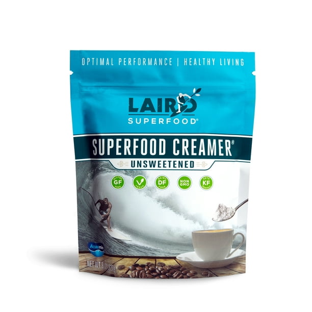 Laird Superfood Unsweetened Superfood Creamer, 8 oz