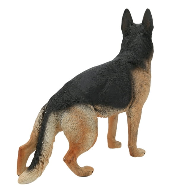 Adorno modelo de perro, modelo de perro pastor alemán, modelo de perro pastor alemán, juguete de rendimiento inigualable