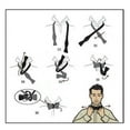thumbnail image 2 of Elegante, Clásico, Esmoquin de para Hombre, , de Moño para - Negro Colco Los hombres pajaritas y corbatas, 2 of 8