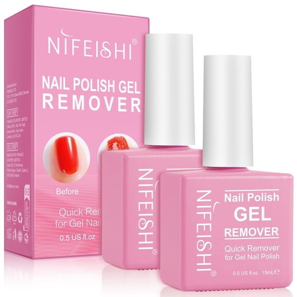 Removedor de esmalte de uñas en gel NIFEISHI Professional 15 ml (2 unidades)