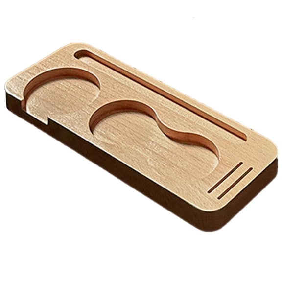 Necvior Sturdy Tamping Stand Espresso Tamping Station Essential Coffee Tool Rack