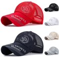 thumbnail image 4 of Gorras de béisbol ajustables para hombre y mujer, sombrero de béisbol para exteriores, visera deportiva para correr, gorra de malla de secado rápido, transpirable, Verano, 4 of 4