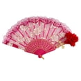 thumbnail image 1 of Party LED Hand Fan Boots On The Ground Fan Hand Popping Fan For Women Large Fans For Line Dancing Glowing Stage Performance Birthday Wedding Home, 1 of 3