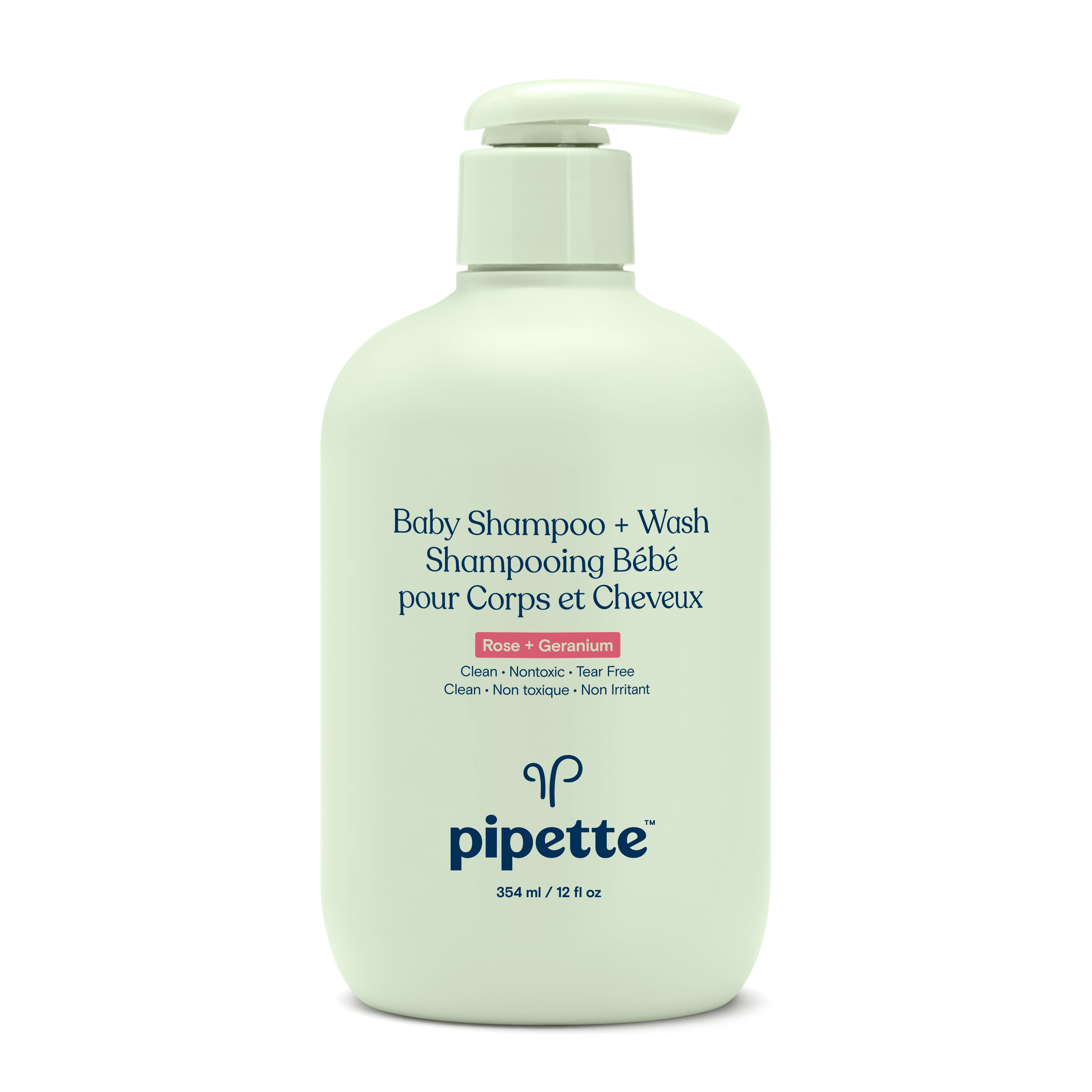 Pipette TearFree Baby Shampoo & Wash, Calming Aroma for Sensitive Skin