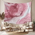 thumbnail image 2 of Pink Marble Tapestry for Bedroom Wall Hanging Tapestry, Summer Ocean Wave Red Ombre Ceiling Backdrop Tapestries Poster Blanket Wall Decor for Teens Room Living Room Dorm 39" x 59", 2 of 8