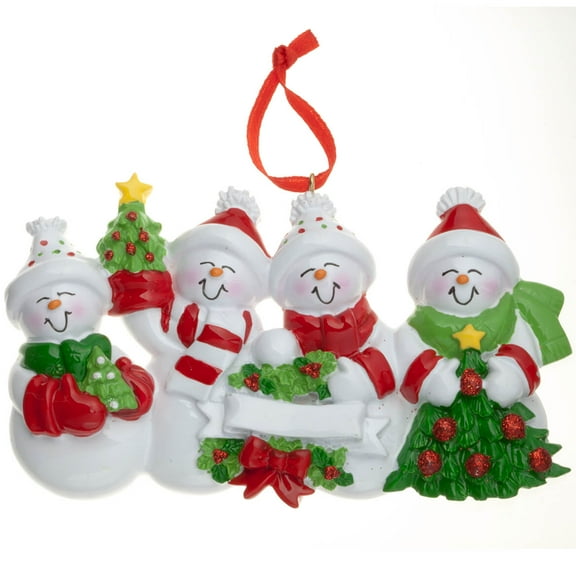 Snow Family Ornament