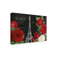 thumbnail image 2 of Trademark Fine Art 'Rouge Paris I Black' Canvas Art by Katie Pertiet, 2 of 4