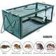 thumbnail image 4 of Jaula trampa para ratas, trampa para ratones grande utilizada para atrapar ratas, ardillas, topos y otros roedores de interior y exterior Rojo Verde, 4 of 5