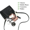 thumbnail image 3 of Small Crossbody Purse for Women, Faux Leather Mini Handbag with Top Handle and Adjustable Strap, Elegant Shoulder Bag for Daily Use, Date, or Travel, 3 of 9