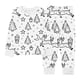 thumbnail image 4 of Conjuntos de blusas y camisas de cuello redondo y manga larga para niños y niñas con estampados de grafitis de interés, camisetas con cuello redondo, pantalones casuales, tops y pantalones para niñas., 4 of 8