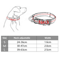 thumbnail image 3 of Collar de perro impermeable, collar de perro de goma a prueba de olores, collar de perro ajustable y duradero, MFZFUKR CPB-US-YY426-5, 3 of 5