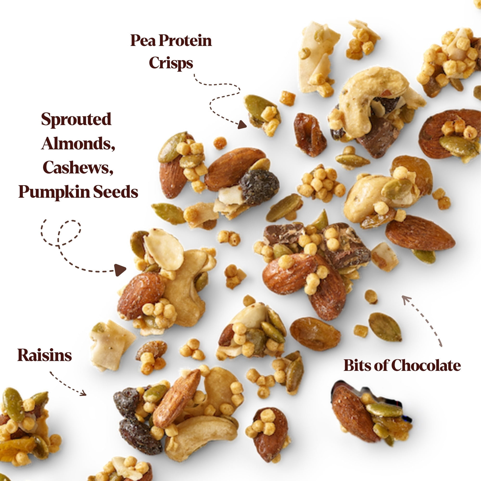 Purely Sprouted Sweet & Salty Sprouted Nut & Seed Clusters, Non-GMO, 2 Pack, 4 oz