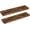 Rustic Brown, variant on Floating Shelves for Wall, Wall Mounted Shelf Set of 2, 15.7" Hanging Shelf with Invisible Brackets, for Wall Decor Storage in Bathroom Bedroom Kitchen Living Room Office
