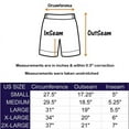 thumbnail image 3 of Men's Elastic Waist Swim Shorts, Swimming Trunks, Board Beach Swimwear, Bathing Suit w/ Two Side Packets, Inside Drawstring & Inner Mesh Lining, 3 of 3