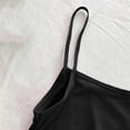 thumbnail image 4 of Pajama Dress for Women Short Slip Nightgown for Women Spaghetti Strap Sleeveless Casual Nightdress Loose Home Cami Sleep Dress Black One Size, 4 of 6