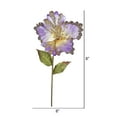thumbnail image 2 of Vickerman 23" Violet Hibiscus Artificial Christmas Pick, 3 per Bag, 2 of 3