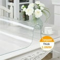 thumbnail image 1 of AMERTEER AOVUWU Protège-Table Transparent 1mm Nappe de Table à Manger Essuyable Tapis de Bureau PVC Plastique Couverture de Table pour Bureau Commode Table de Chevet Bureau d'Ordinateur et d'Écriture, 1 of 9