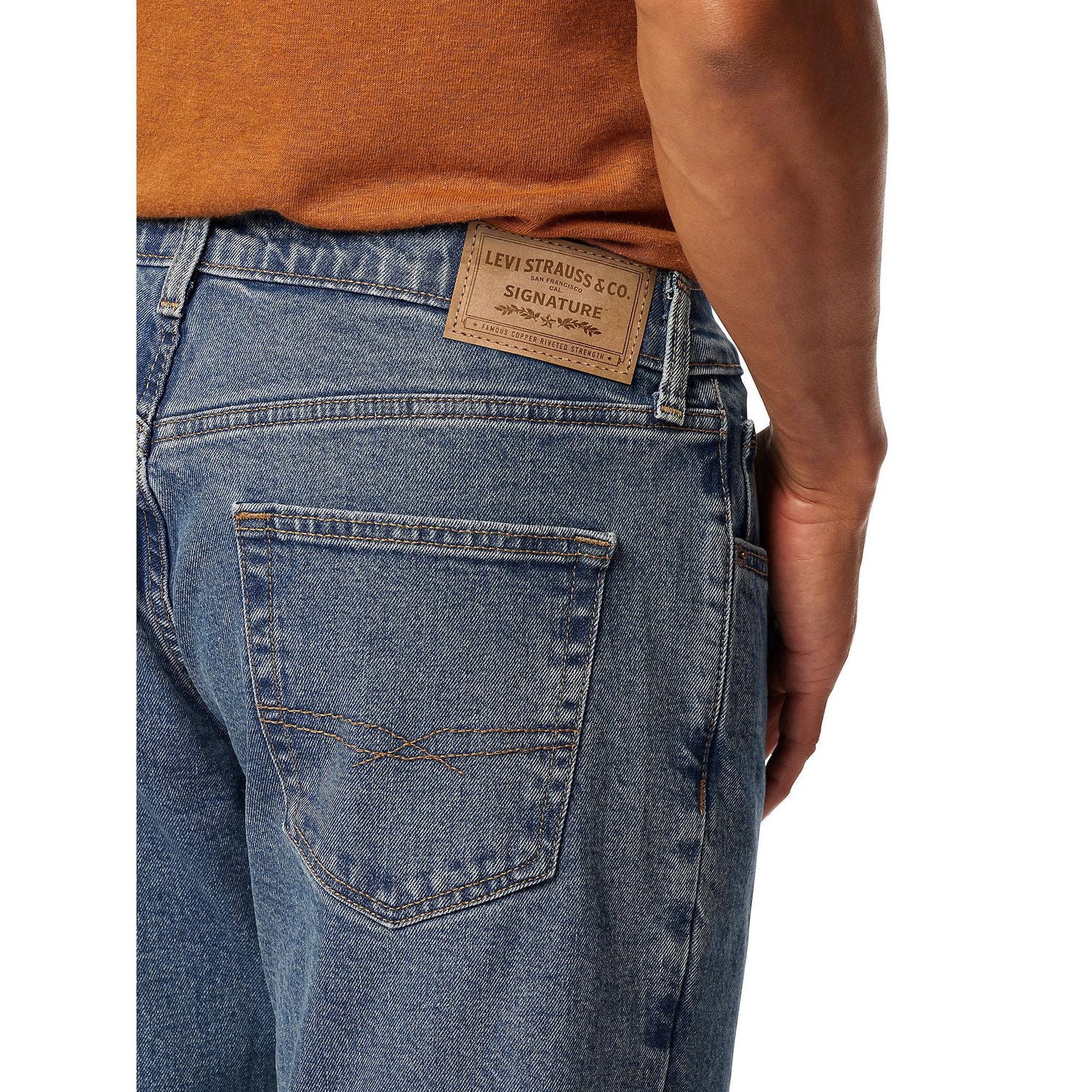 Levi Strauss Signature™ Men's Relaxed Straight Jeans (Online only