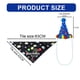 thumbnail image 2 of Ropa para perros, traje Tang, ropa para mascotas, ropa de Año Nuevo, ropa para perros color café para Año Nuevo, ropa para perros con bordados únicos 2157, 2 of 5