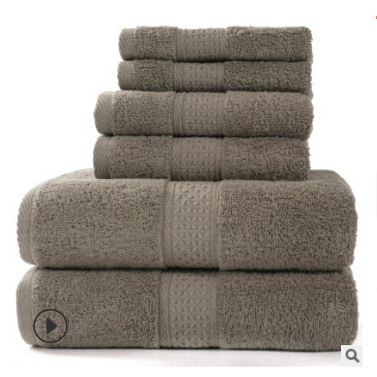 Nokiwiqis Thick Bath Towel Set Bathroom Cotton Soft Absorbent Towels Adult  Unseix Towel 