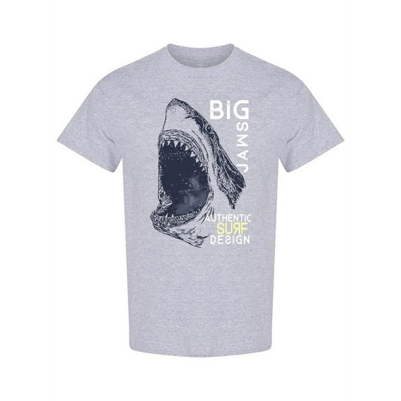 Big Jaws T-Shirt Men -Image by Shutterstock, Male x-Large