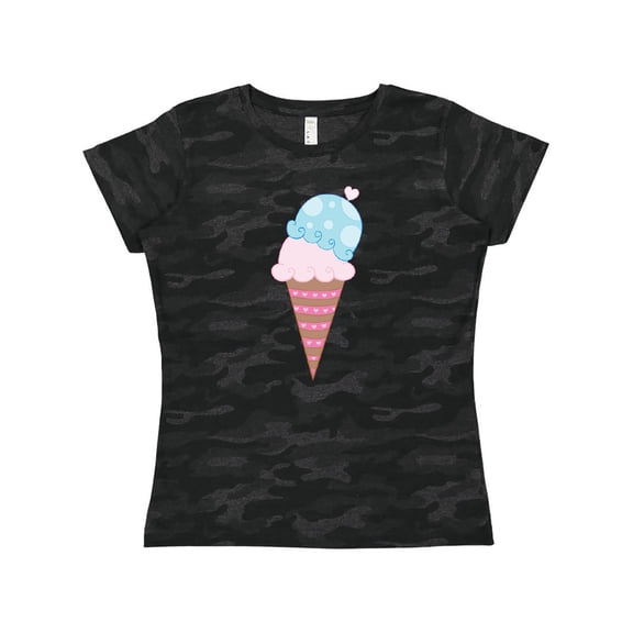 Inktastic Valentine's Day Ice Cream Cone Women's T-Shirt