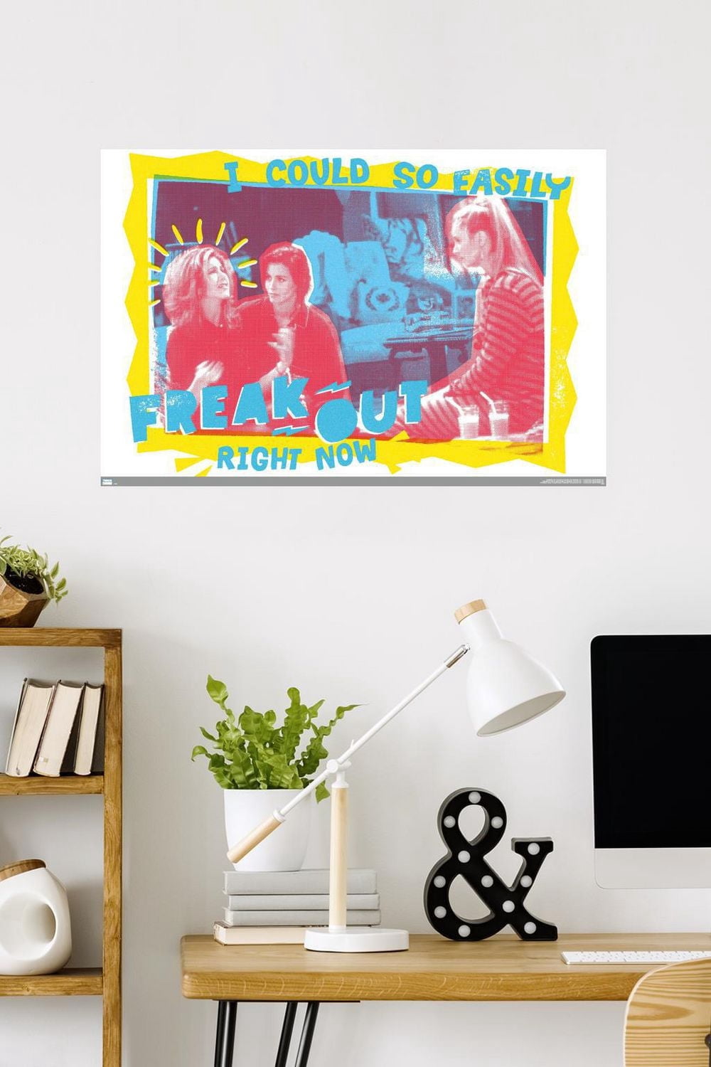 Friends - Freak Out Wall Poster, 22.375" x 34"