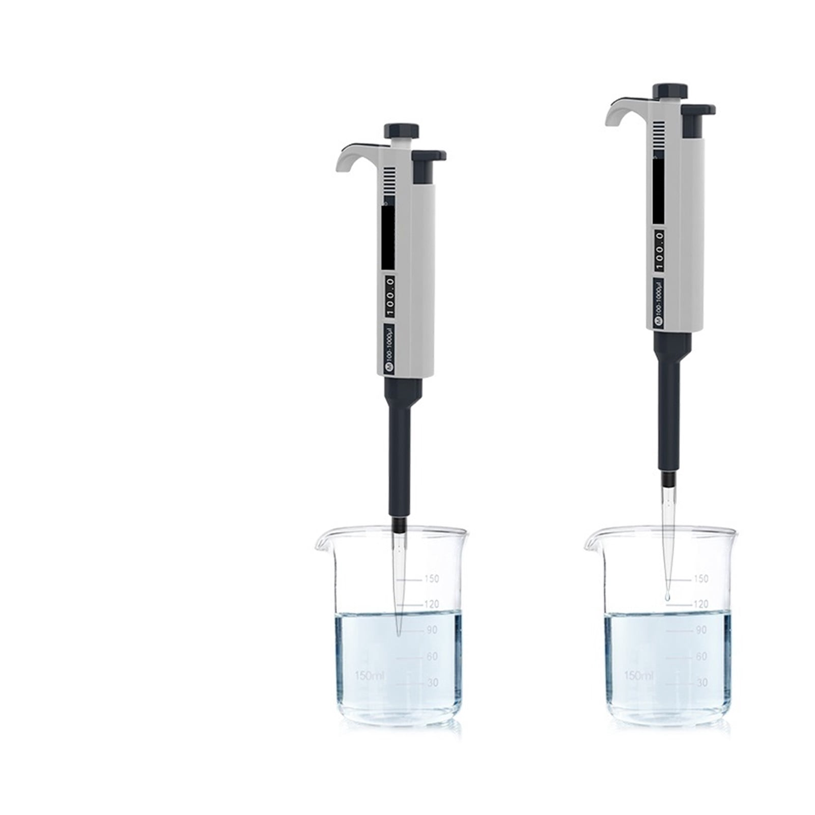 Laboratory Pipette Plastic Pipettes Dropper Manual Digital Adjustable Micropipette Lab Equipment With Pipette Tips ,High Speed Accuracy