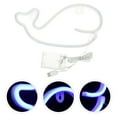 thumbnail image 3 of Shisuyan Decorative Whale Shaped Neon Light Battery Operated or USB Charging LED Light Bedroom Night Light, 3 of 8