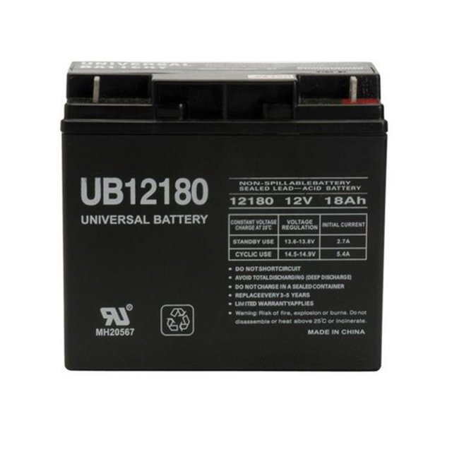 UPG 86447 Batterie 12 V 18amp SLA Lot de 2