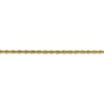 thumbnail image 3 of 14K Yellow Gold 14ky 3.0mm Semi-Solid Rope Chain 18 Inch, 3 of 6