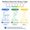 thumbnail image 6 of GOYOUTH Walking Pad, Under Desk Treadmill 300 lbs Weight Capacity, Compact Treadmills for Home Office 0.5-6 kph, 6 of 10