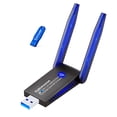 thumbnail image 1 of Adaptador WiFi Hakimonoe 6B17 USB 3.0 AC1300Mbps para PC de escritorio, 1 of 9