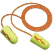 E-A-R EARsoft Yellow Neon Blasts Earplugs, Neon Yellow, 200 / Box (Quantity)