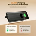 thumbnail image 4 of Aioneus Portable Charger Power Bank with Built-in Cables, 10000mAh 20W Fast Battery Pack, Black, 4 of 10