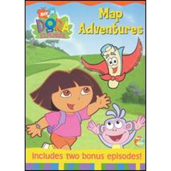 Pre-Owned Dora the Explorer: Dora's Map Adventures (DVD 0097368753143) directed by Ray Pointer
