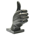 thumbnail image 2 of Adam & Friends Thumbs Up Sculpture | Black, 2 of 6