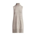 thumbnail image 6 of Free Assembly Women's and Women's Plus Sleeveless Sweater Mini Dress, Sizes XS-4X, 6 of 6