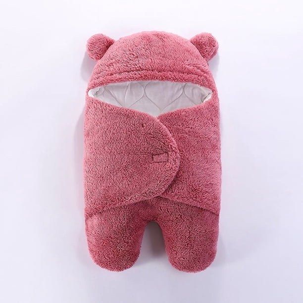 Edredón para bebé, otoño e invierno, bolsa gruesa, manta para recién nacidos, saco de dormir para envolver a bebés recién nacidos, suministros de toalla para salidas