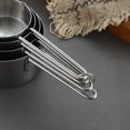 thumbnail image 3 of Baking Tools Kitchen Stainless Steel Measuring Cup Spoon Seasoning Scale (1/4cup 60ml) Small Cups Coffee Creamer Metal Measurement, 3 of 6