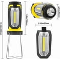 thumbnail image 5 of Potente linterna LED portátil para iluminación exterior, lámpara de tienda, batería externa recargable por USB, linterna de camping, luz de emergencia., 5 of 5